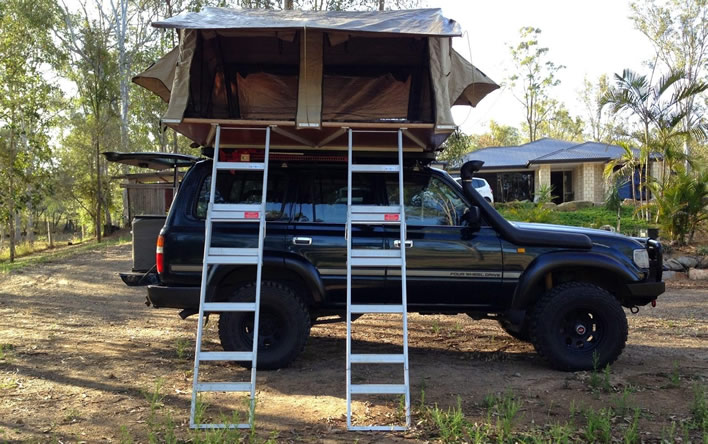 Luxury Roof-Top Tent Land Cruiser